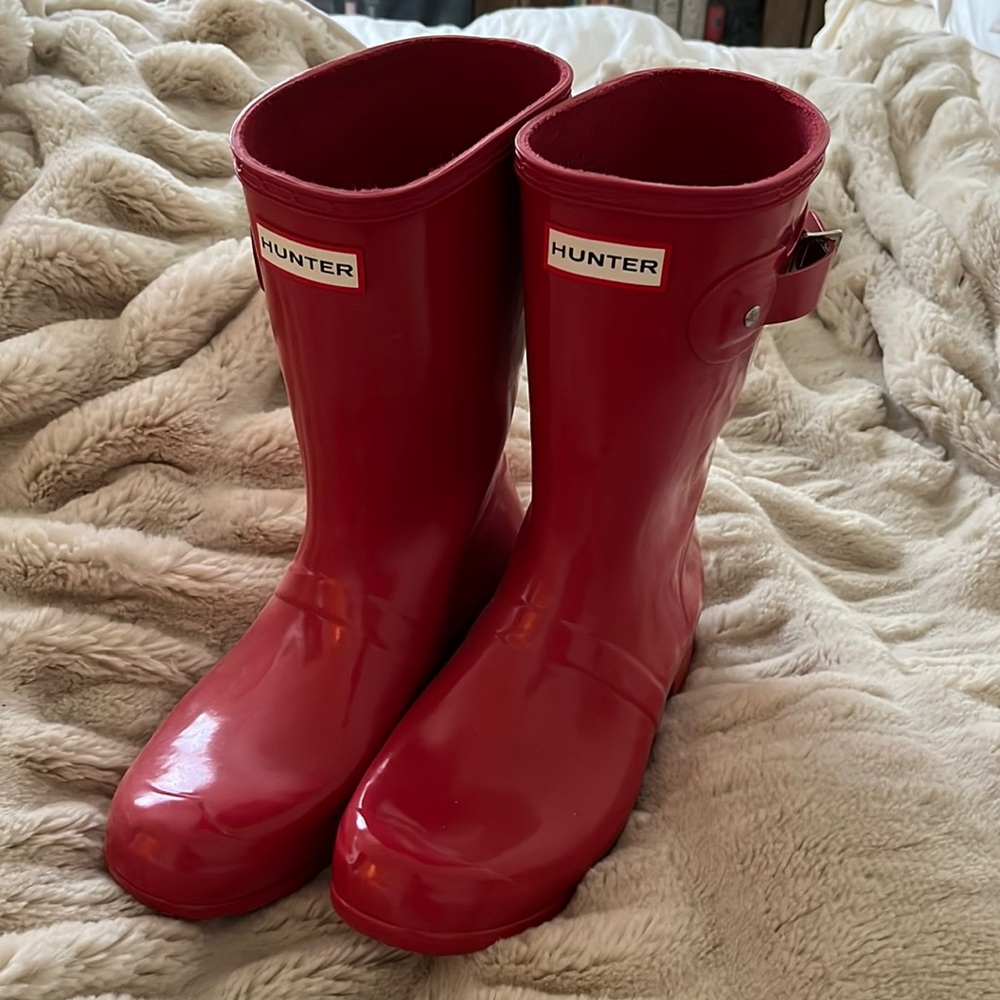 Hunter rain boots